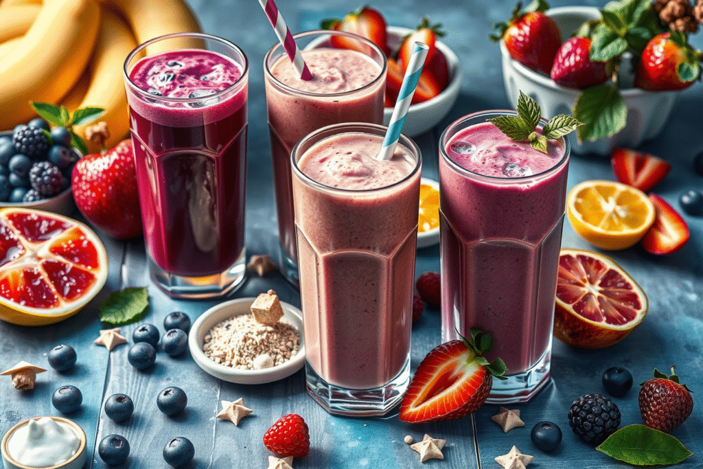 Los mejores batidos saludables: recetas fáciles y deliciosas
